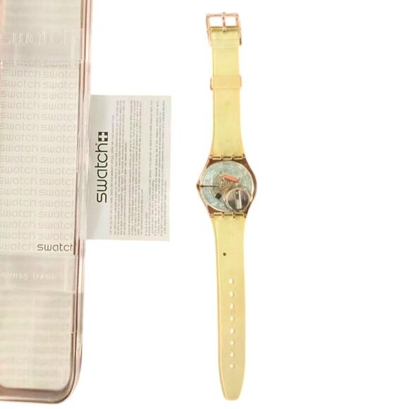 Swatch Watch RITMO DESENFRENADO GE101 new in case with battery - Picture 3 of 3